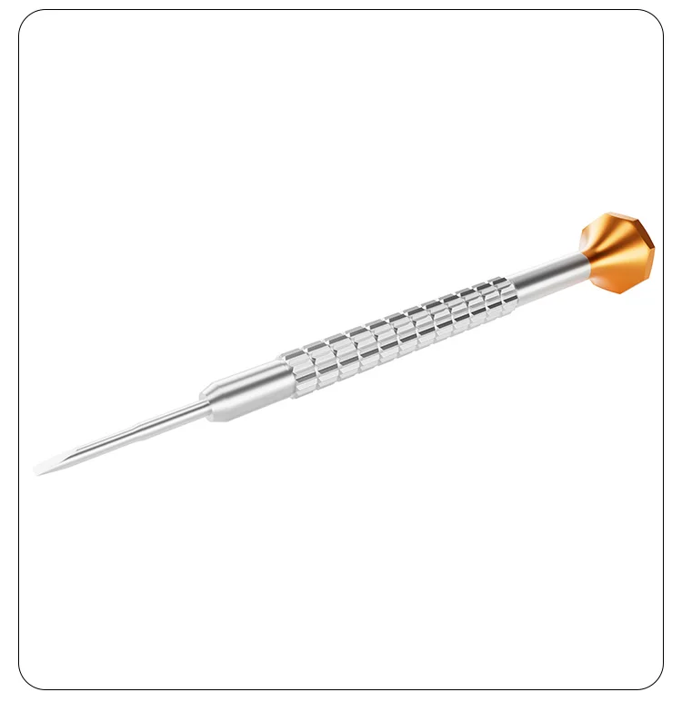 12-in-1 Rotatable All-metal Antislip Precision Screwdriver Set Mini Slotted Screwdriver for Toy Glasses Laptop Camera