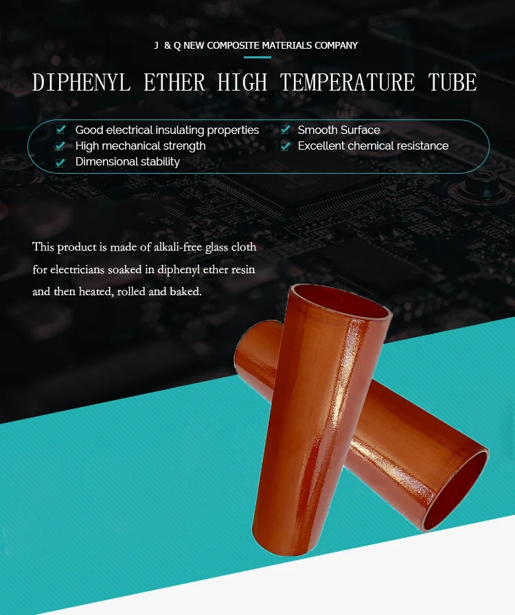 diphenyl ether fiberglass cloth tubes