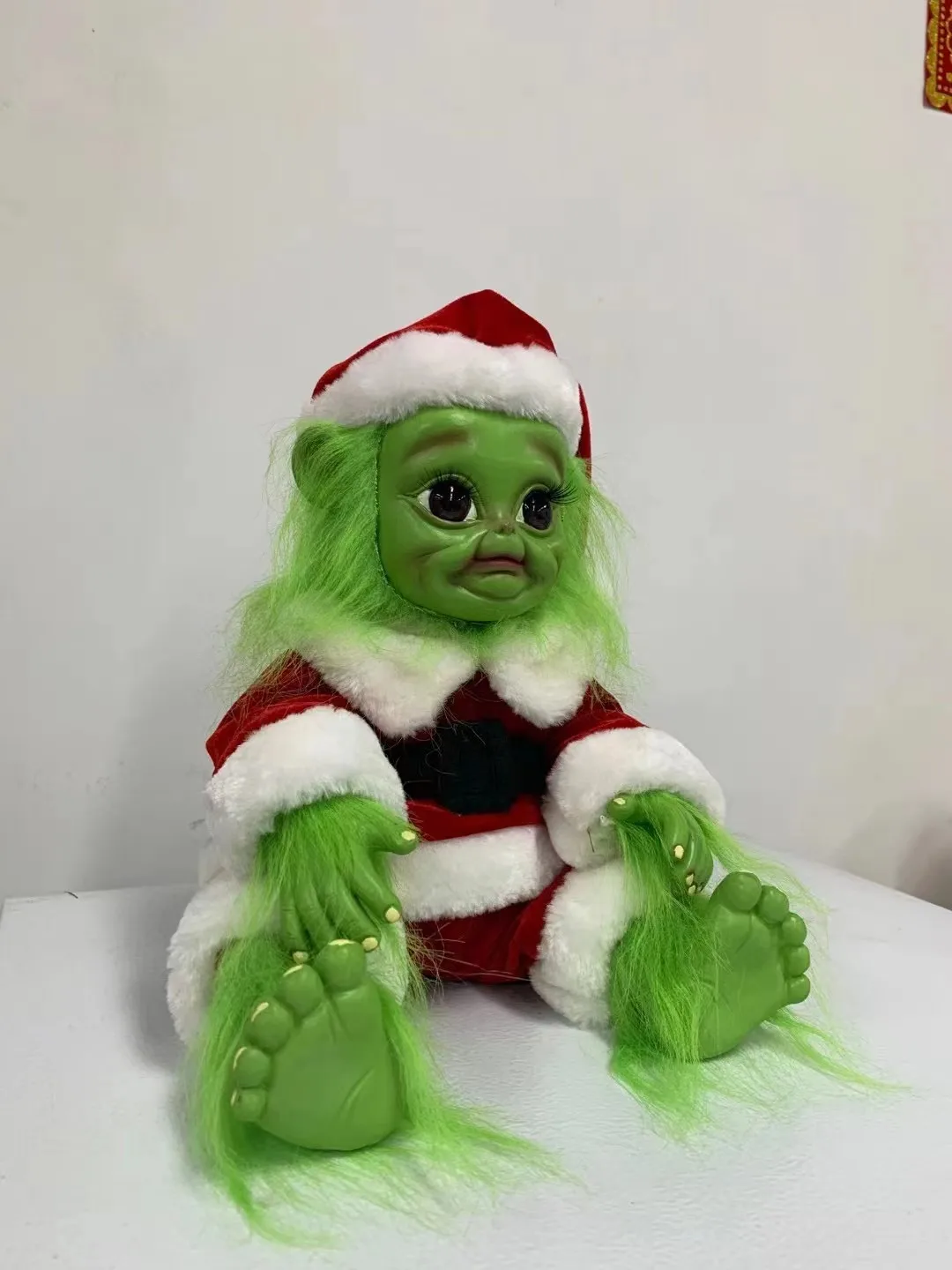 prow Grinch Doll Plush Toy, 25-30cm, OEM/ODM support