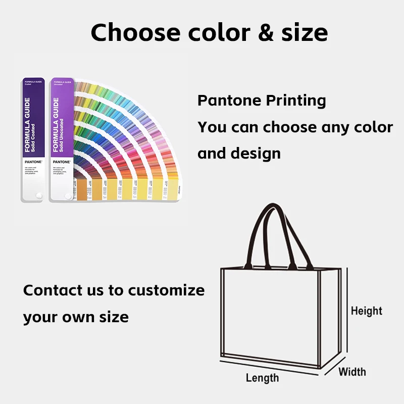 Reusable Laminated Fabric Recycled Customized Metallic Pp Non Woven