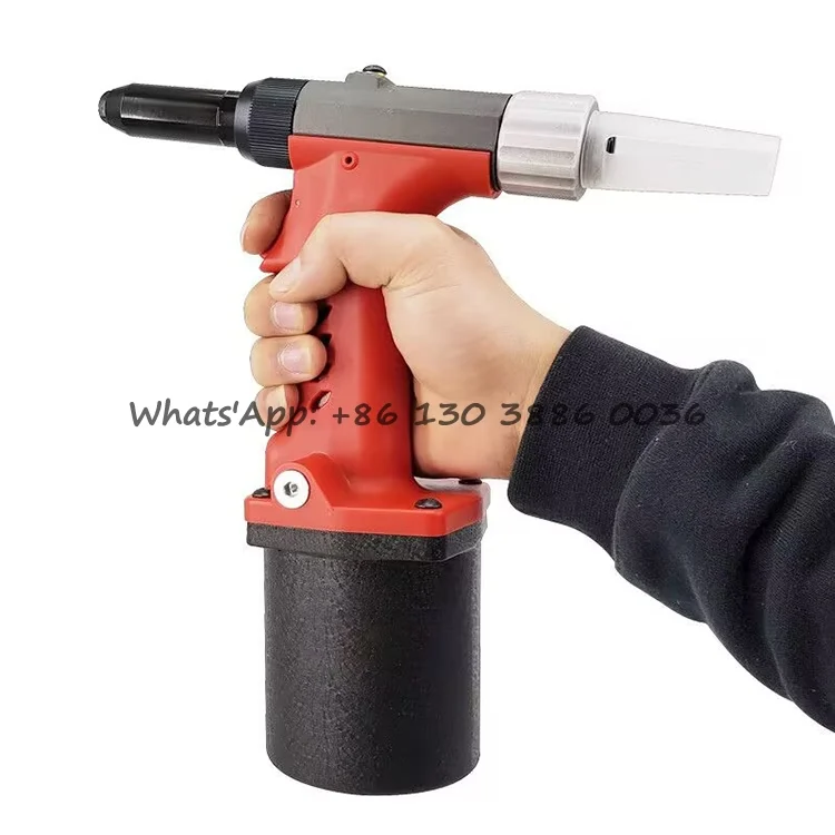 Heavy-Duty Pneumatic Rivet Gun, Air-Powered Hydraulic Riveting Tool For 4.0, 4.8, 6.4 Rivets - Rivet Gun, Air Gun