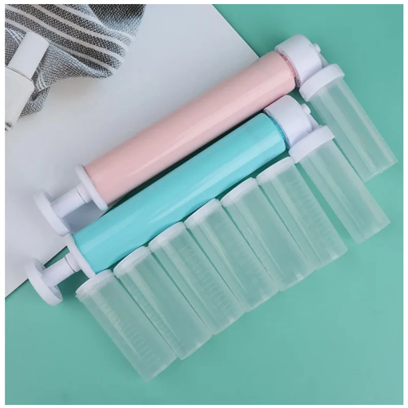 Manual Cake Spray Gun Mousse Cake Coloring Powder Sprayer Tube Baking