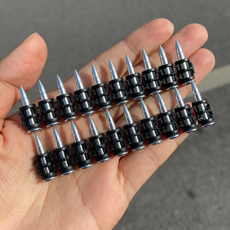 Bx3 Reinforced Concrete Nails Black Strip Collated Concrete Nails Buy