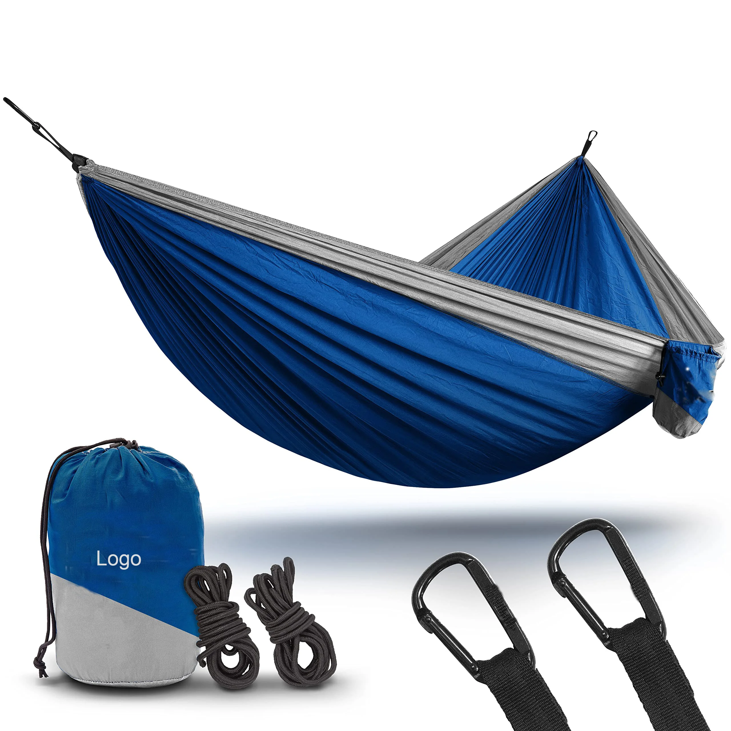 Set Amaca Da Campeggio, Amaca Portatile con Cinghia Per Albero E Kit Di Sospensione, Tenda Amaca Di Sopravvivenza, Facile Da Installare, Adatta Per Escursioni All'aperto E Al Coperto