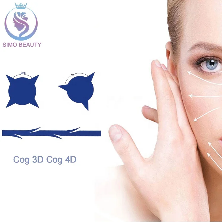 Новая Корейская технология pdo резьба подъемная игла 3D колючая нить для подтяжки лица тупой канюли