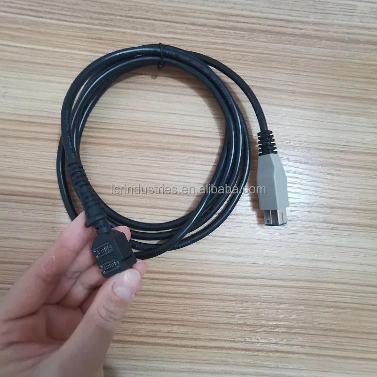 VeriFone VX805 VX820 CBL-282-045-01-A Cable USB 2M et câble d'alimentation 
