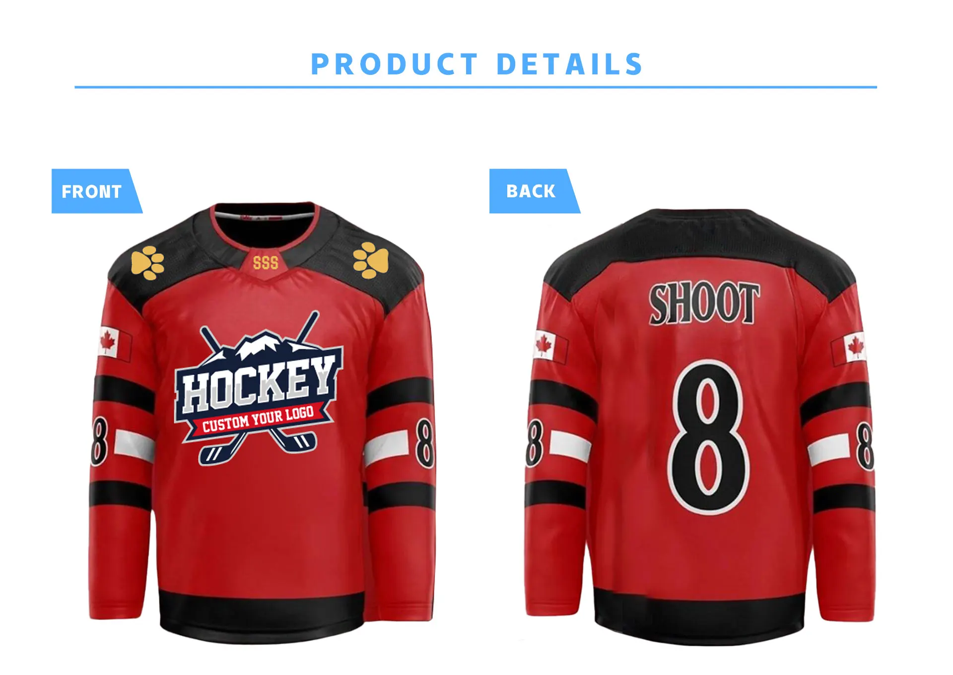 Chinese Factory Wicking Blank Frame For Montreal Canadienss Pink