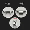 Universal type, 1 male and 1 female buckle, with screws