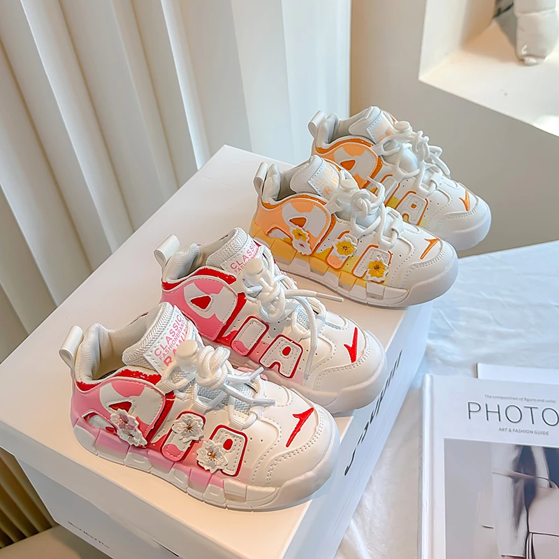 2023 Детские сетчатые дышащие кроссовки для