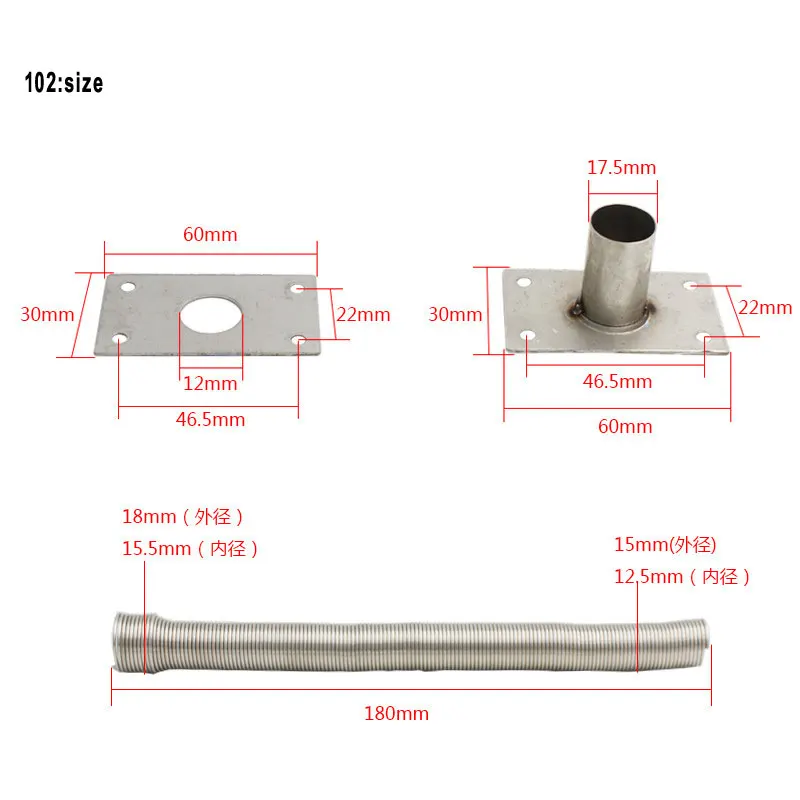 VIANS Small Size Electric Exposed Mounting Protection Wire Pipe Tube Cable Crossing Device Power Transfer short Door Loops