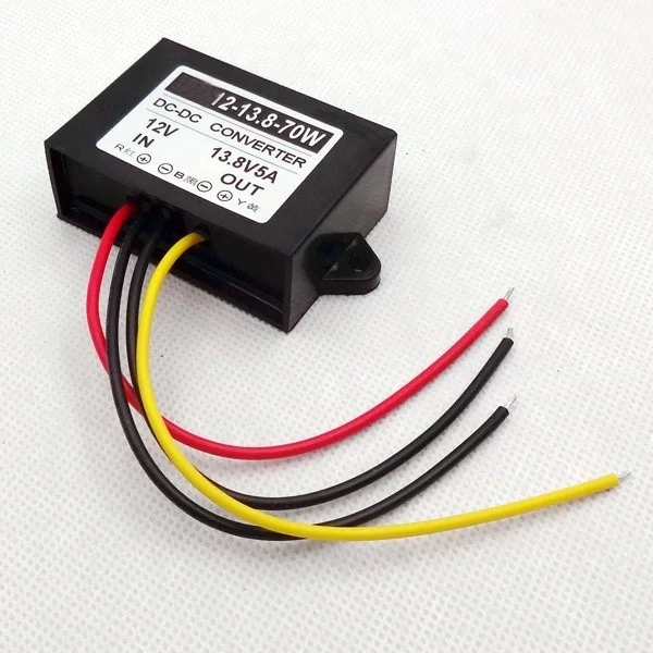 DC-DC Boost Converter 12V To 13.8V 25A 345W - Waterproof Voltage Regulator Module For Car Audio, Solar, LED, IP67 Rated - View #11