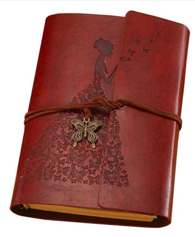 Кожаный дневник, винтажный блокнот на спирали, принимаем индивидуальный логотип, вставленные страницы, альбом для эскизов в подарок для девочки