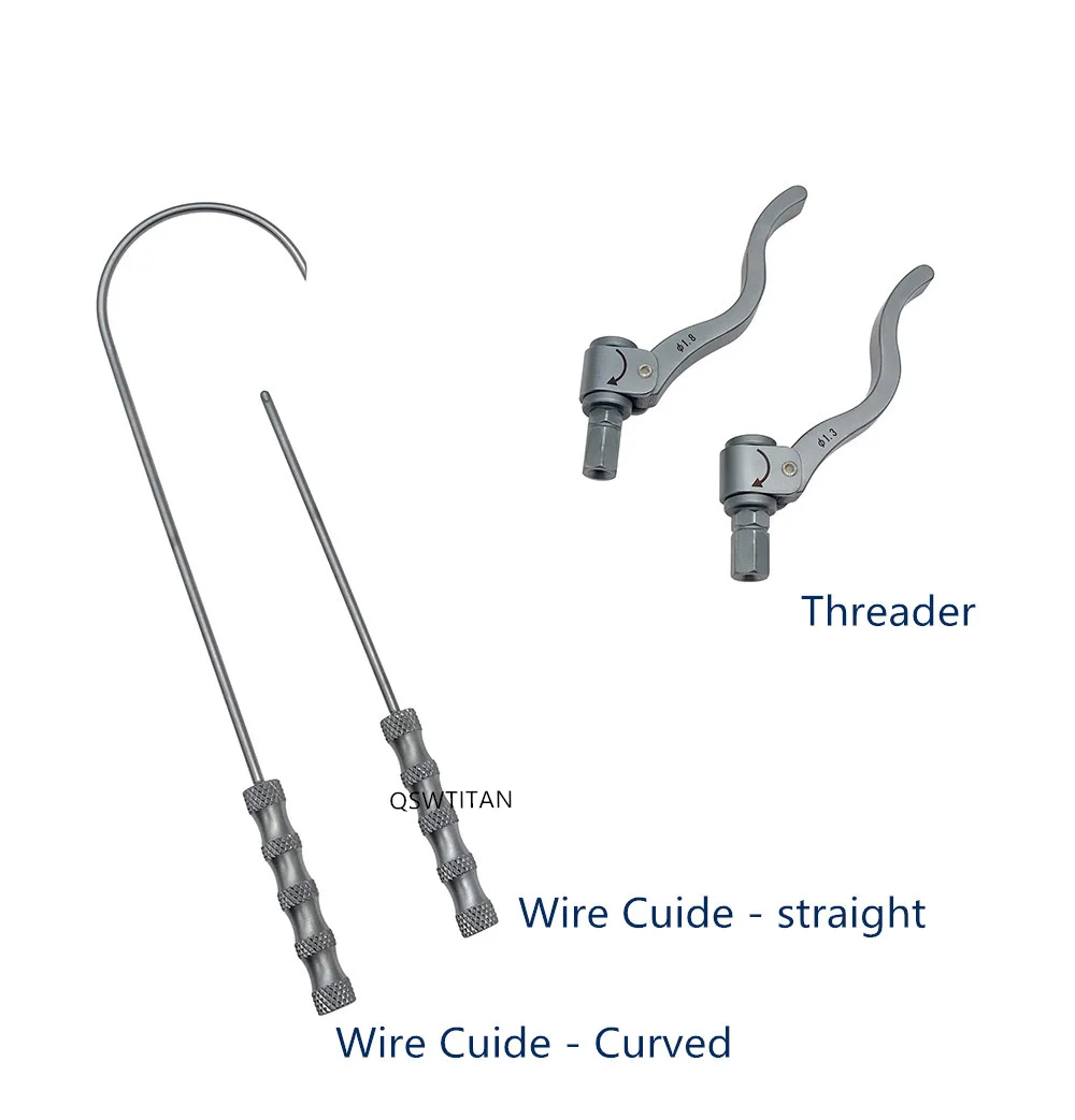 整形外科ケーブルシステム器具セットステンレス鋼パッサーワイヤータイ