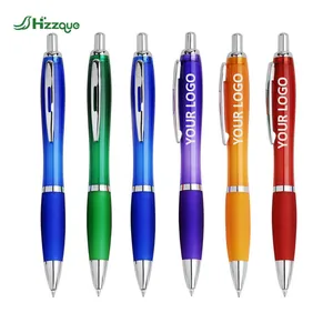 Promotional Multi-color Low Price Multifunctional 1.00mm Plastic Ballpoint Pen Customized Logo