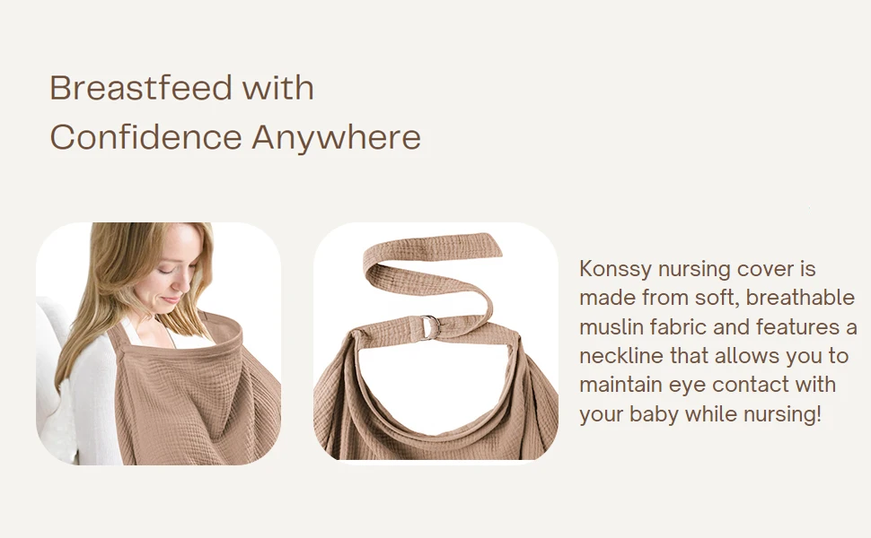 Soft Nursing Covers Multi Use Cotton Cover For Baby Buy Soft Nursing