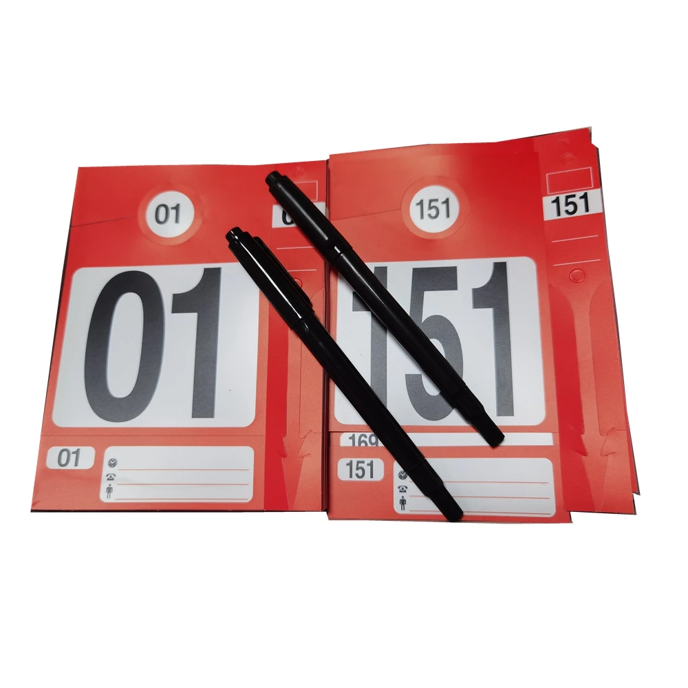 Numbered Car Key Tags With 1300 Numbers Buy Plastic Arrow Key Tags