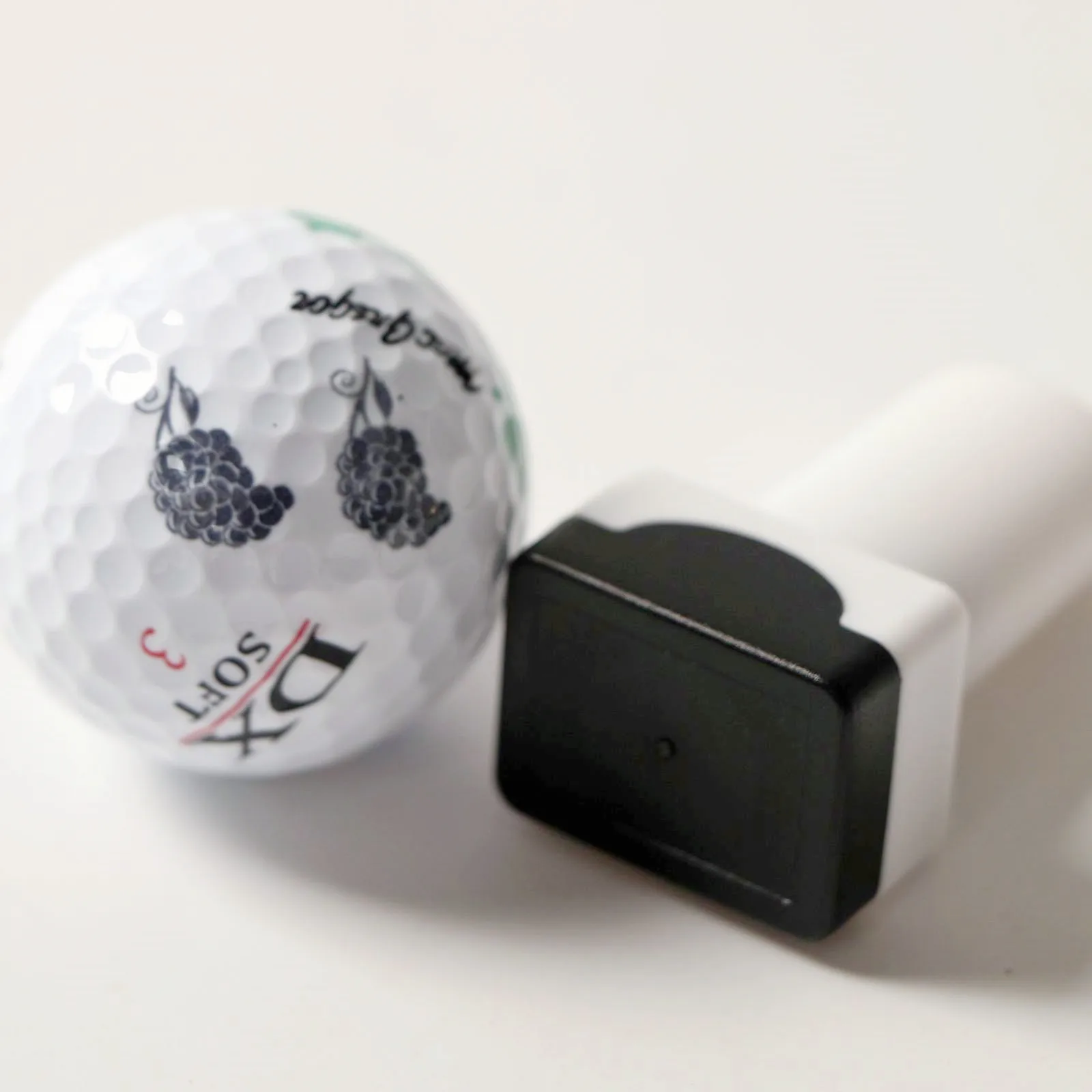 Customizable Golf Ball Stamper Making Large Personalized Impressions On ...