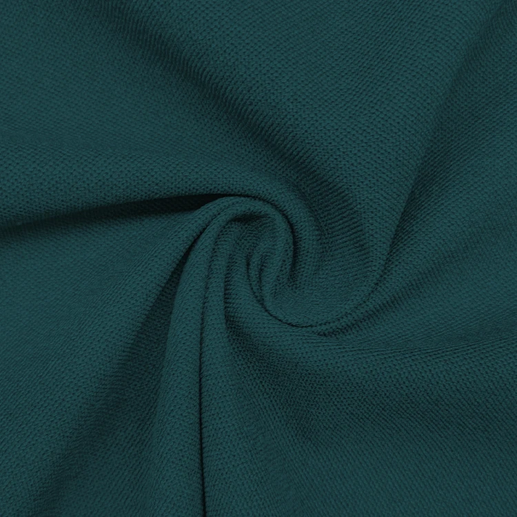 Quick Dry Knitted Sorona Pique Fabric Polyester Material , Plain Dyed 100% Polyester Pique Fabric for Sale/ supplier