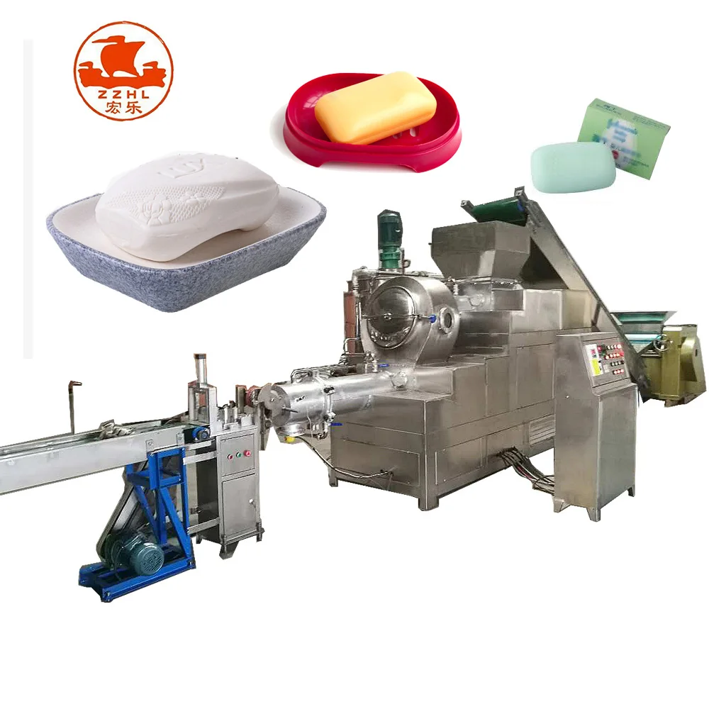 Fully Automatic Handmade Solid Ball Hotel Used Laundry Bar Soap Making Machine for Sale
