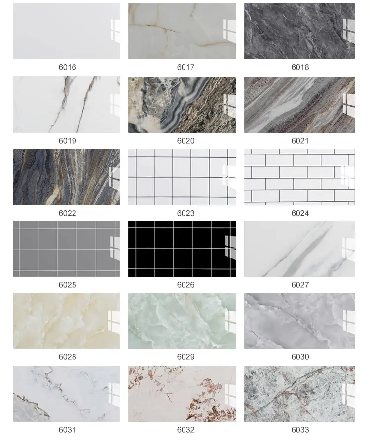 Waterproof PVC Bathroom Wall Panels with 3D Tile Stickers - Mold ...