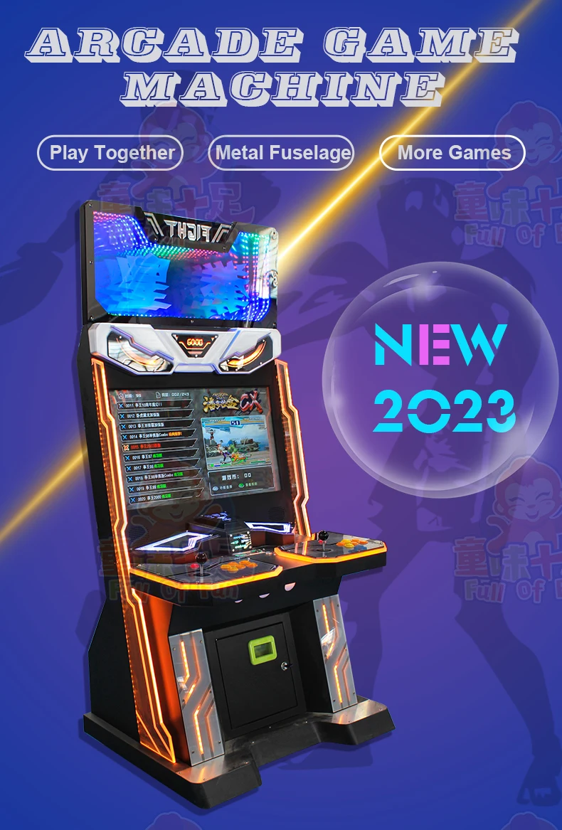 Double Players Coin Operated Games - Arcade King of Fighters 3D Version ...