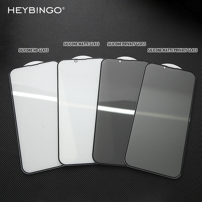 Factory Sales 3d Antifall Unbreakable Silicone Edge Privacy Screen