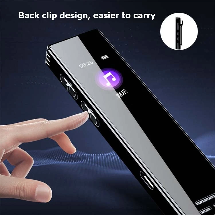 Shopify дропшиппинг MROBO A10 Профессиональный диктофон HD Шумоподавление для студентов MP3 музыкальный плеер с цветным