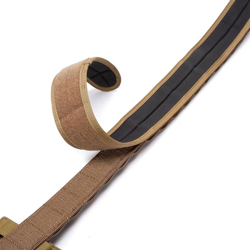 Camping and Everyday Use Quick-release Buckle Tactic Waist Belt High Density Material Duty Utility Waist Sport Enthusiasts Belt