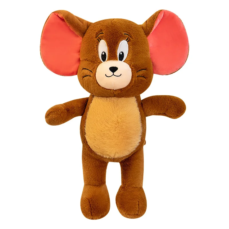 Simulation Tom Cat and Jerry Mouse Dolls Tom and Jerry Series Dolls  PP Cotton Filled Plush Toys Children's Anime Pillows