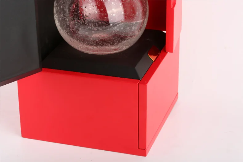 
 Премиум класса люкс Красный 2 слоя собрать дисплей виски Текила очки деревянная коробка для вина подарочный набор  