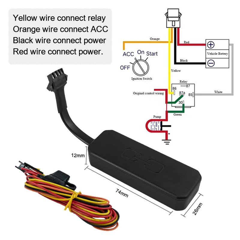 Waterproof Nb Iot  Lte  Tracking Device Bike Track Motorcycle Vehicle Car Gps Tracker