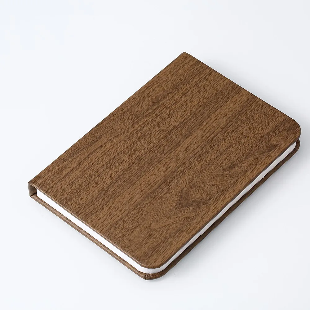 Red Walnut Rechargeable Foldable USB LED Magnetic Foldable Wooden Book Lamp