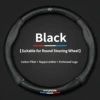 Negro de forma redonda con logotipo