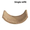 Brown Moon-shaped catch plate groove core - Lower part