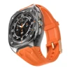 4#Clear black+Orange