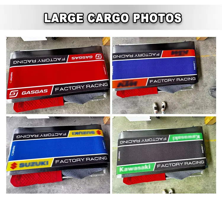 Custom Nylon Rubber Motorcycle Floor Garage Foot Mat Pit Motorcycle Mat Motorcycle Industry Carpet