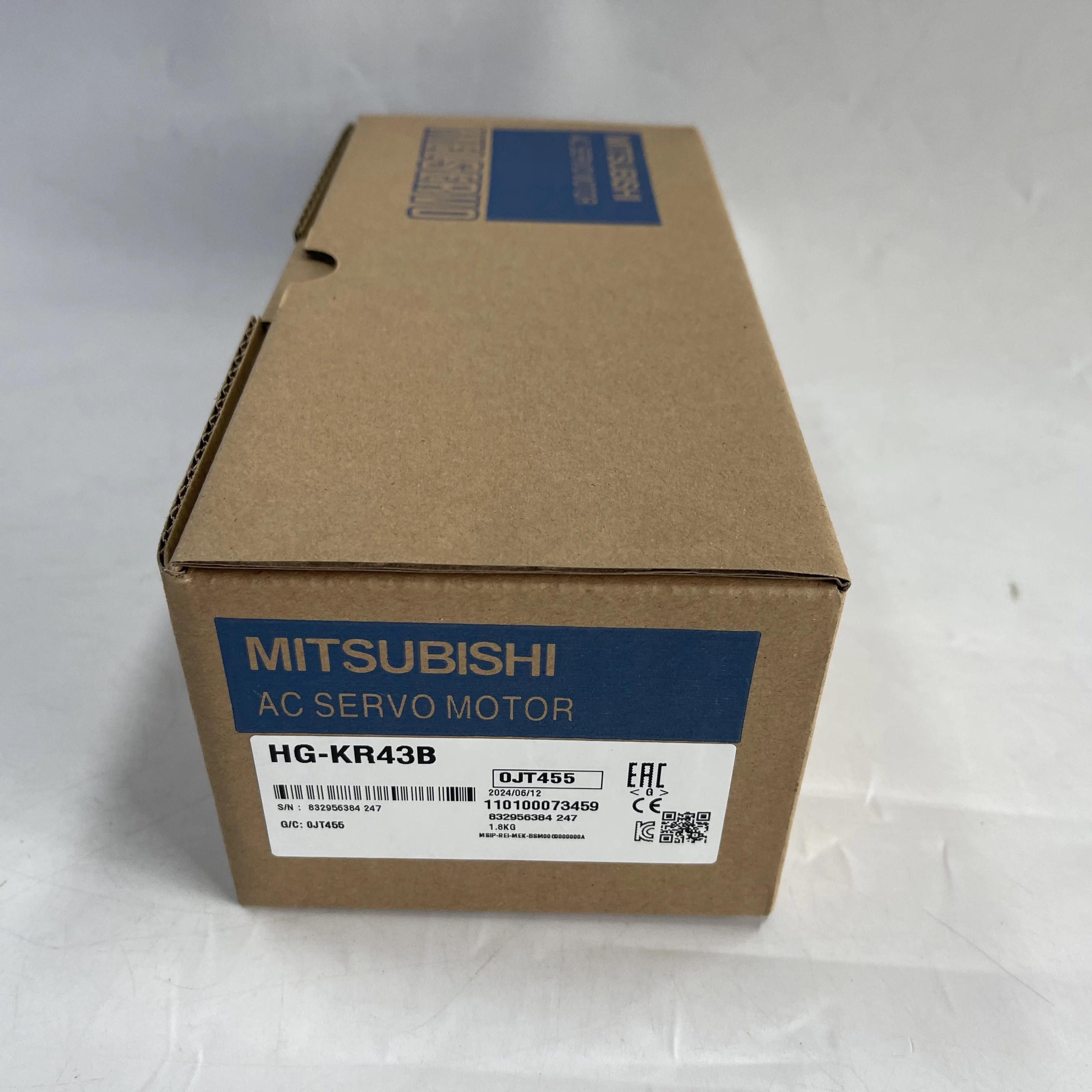 MITSUBISHI AC Servo Motor HG-KR43B