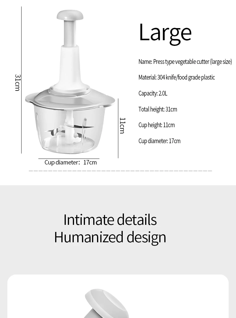Professional Manufacture Cheap Multifunctional Food Chopper Electric Chopper Mini Buy Food
