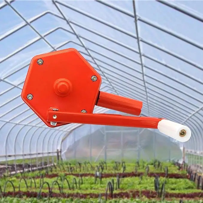 Manual Korea Greenhouse Roll up Machine Greenhouse Manual Film Roll up Crank Sidewall Ventilation