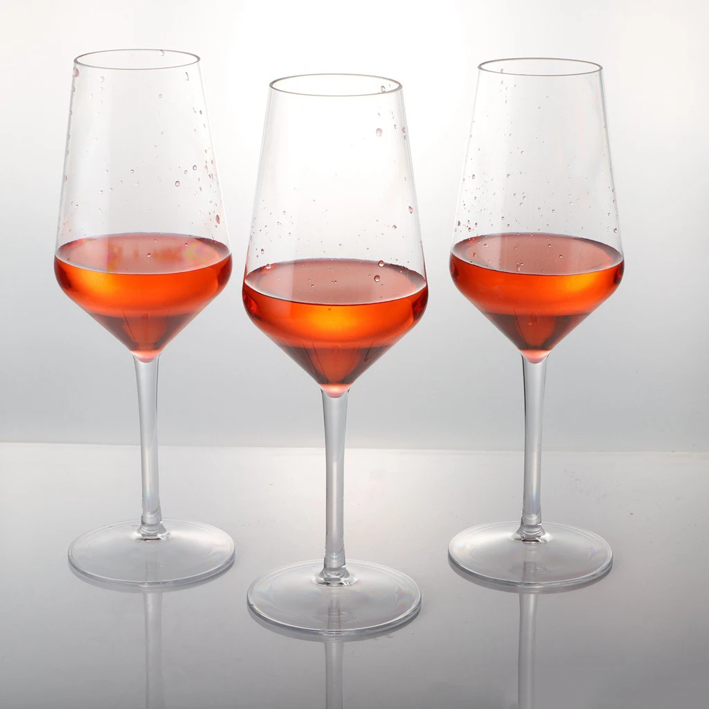 Dishwashersafe 14oz Unbreakable Stemmed Wine Glass Elegant Goblet