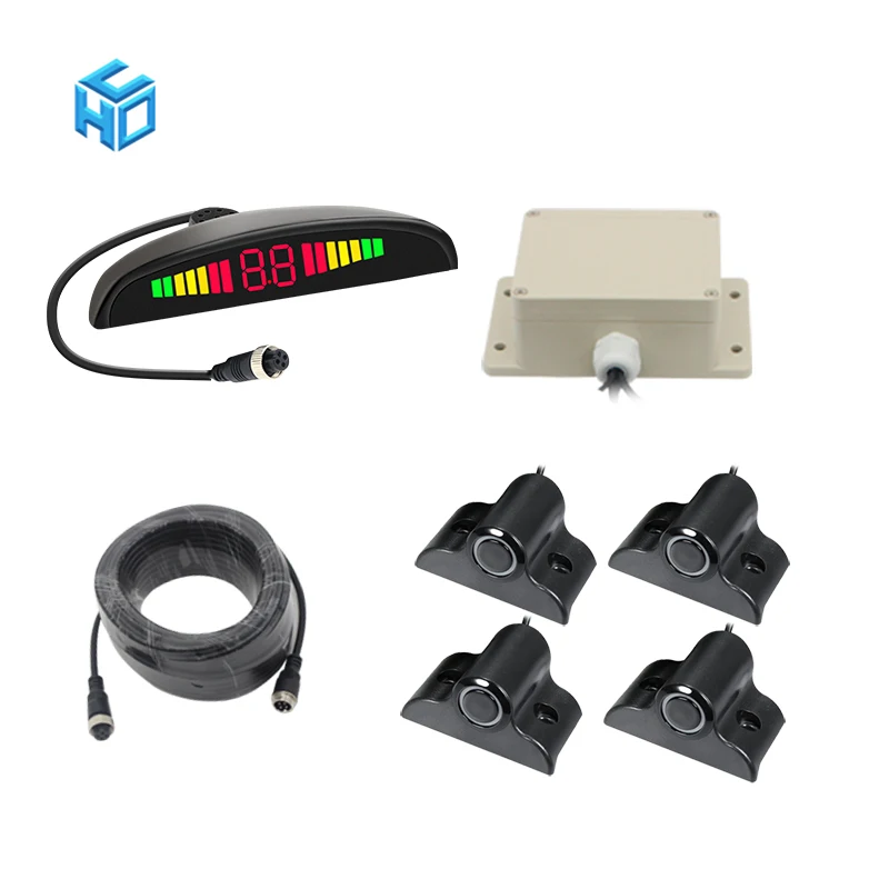 Sensor ultrasónico para coches ECD Germany 2x Sensores de aparcamiento asistido