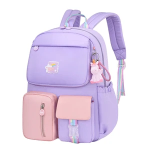 Custom Cartoon Cute Kindergarten Bookbags Children Kids Girls School Bags Backpack