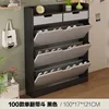 100 flip singoli con secchio grigio