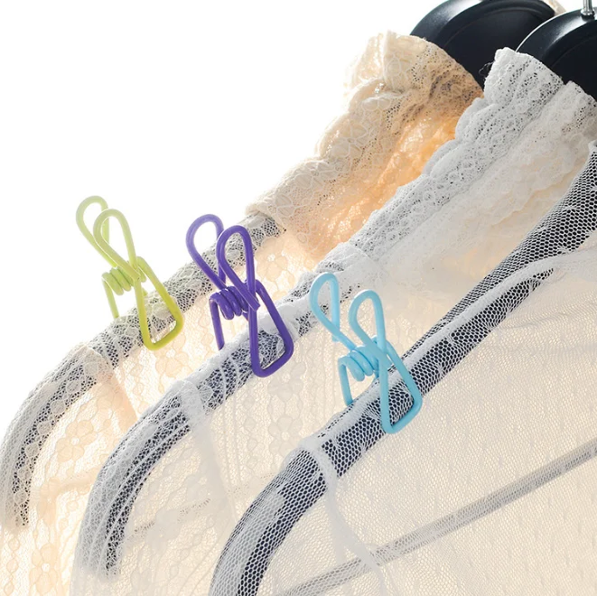 10 небольших цветных многофункциональных фиксированных фотозажимов DN0107 креативные зажимы для одежды