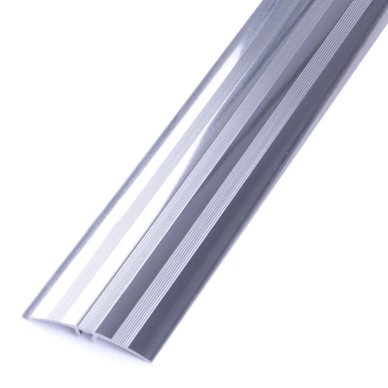 Foshan FSF Tiles & Accessories Aluminum Threshold Floor Threshold Vinyl Flooring Trim Rubber Floor Transition Strips