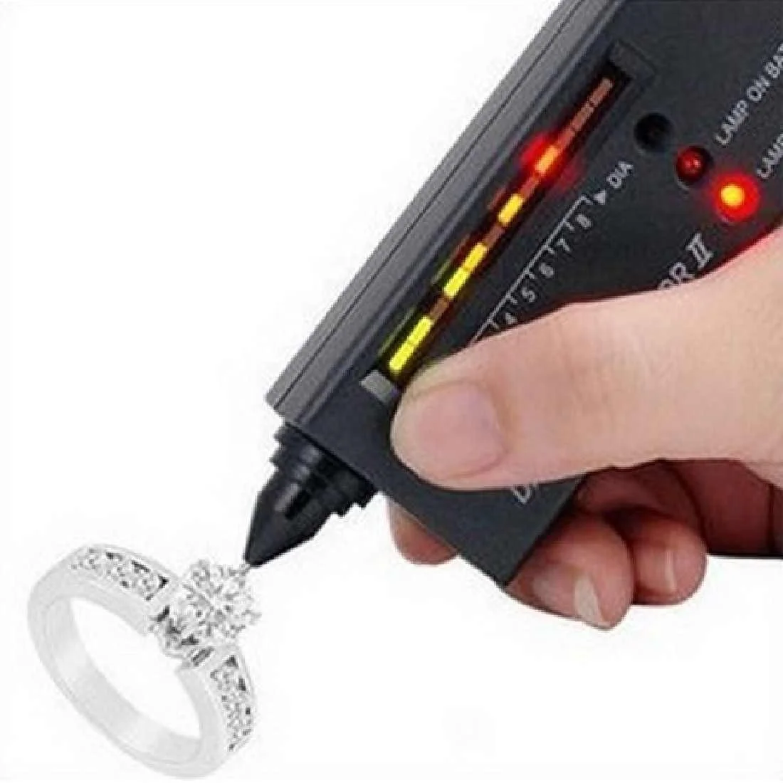 Diamond Tester II Jewelry Tool Diamond Detector Electronic Diamond Selector Gemstone Gems Tester II