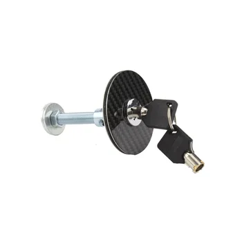 High quality RACING Mount Bonnet Carbon Fiber Hood Pins Latch Key Locking Kit