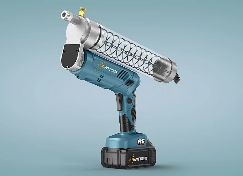 600CC Electric Grease Gun - 12000PSI Oil Injector Machine
