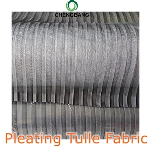 Pleat Tulle Fabric