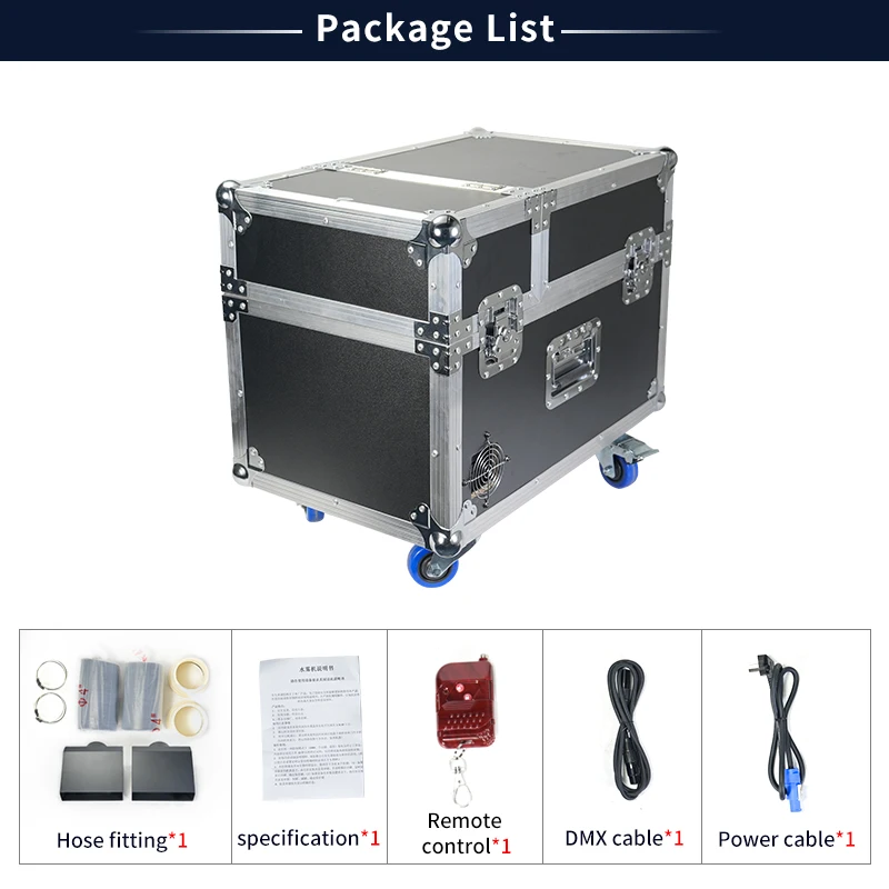 3000W Low Lying Smoke Fog Machine | Dry Ice Alternative, Remote & DMX Control, 2L Tank For Parties & Stage Effects